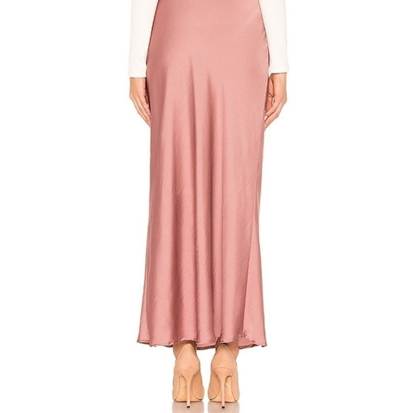 Free People Normani Bias Satin Midi Skirt - Picture 6 of 9